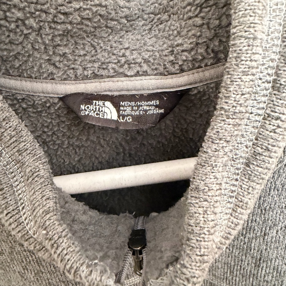 The North Face Heather Gray Fleece Jacket - Men's - Picture 2 of 2